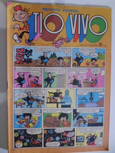 Revista Tio Vivo Nr662-comic Español Físico
