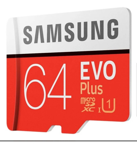 Cartão 64gb Samsung Com Adaptador Sd Original