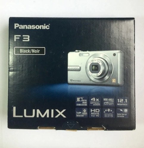 Cámara Lumix Panasonic F3 + Estuche