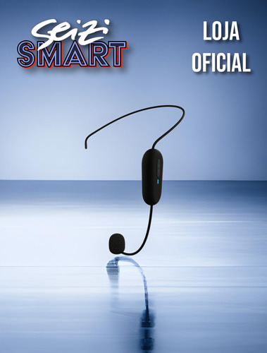 Microfone Sem Fio Headset Para Seizi Smart - X5 Music