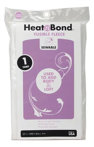 Thermoweb Heat 'n Bond High Loft Bügeleinlage – Extra Dicke Vlieseinlage, Weiß, 114 Cm X 15 Yards (ca. 13,7 M)