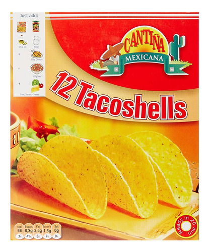 Taco Shells Cantiña Mexicana 150g