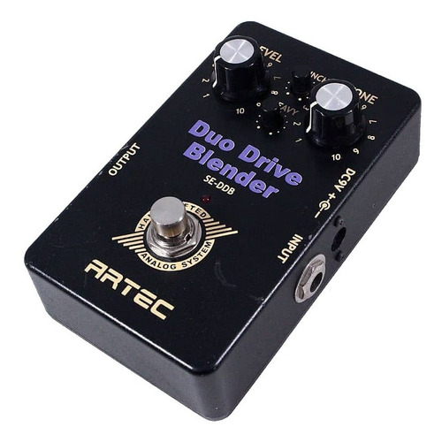 Pedal Artec Seddb Duodrive Blender Distorsión Doble - Plus