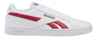 Tenis Reebok Court Retro Blanco Con Rojo Unisex