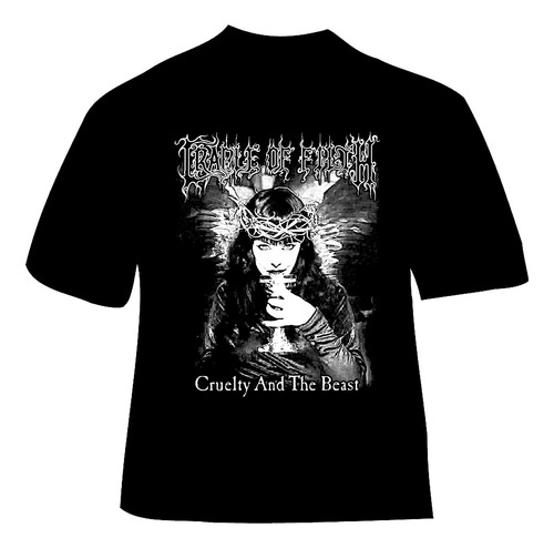 Polera Cradle Of Filth - Ver 04 - Cruelty And The Beast