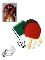 Comprar Set Juego Ping Pong + 2 Paletas + Red + Soportes + Pelotas