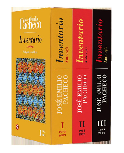 Inventario: Antologia, de PACHECO JOSE EMILIO. Editorial Ediciones Era en español, 2018