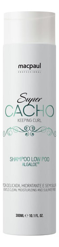  Shampoo Sem Sulfato Limpeza Delicada Linha Super Cacho Low