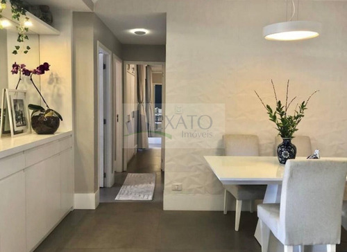 Imagem 2 de 15 de Apartamento Com 86m² De Área Útil, 3 Dormitórios, 2 Vagas, Próximo Ao Metrô. - Em33194