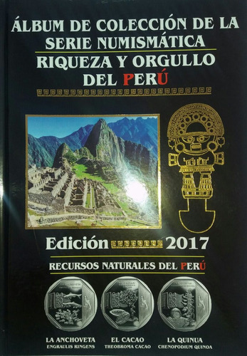 Álbum De Monedas De 1 Sol. Riqueza Y Orgullo Del Perú