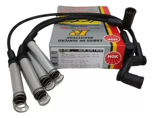 Cable De Bujias Sc-f30 Zetec Rocam+ Bujias Tr6b10 Ngk 