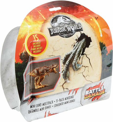 Pack 15 Mini Dinosaurios - Jurassic World