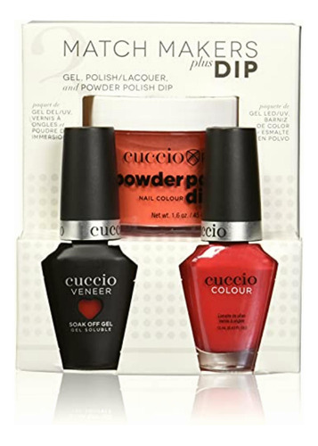 Cuccio Colour Matchmakers Plus Dip Matching Mani-pedi With