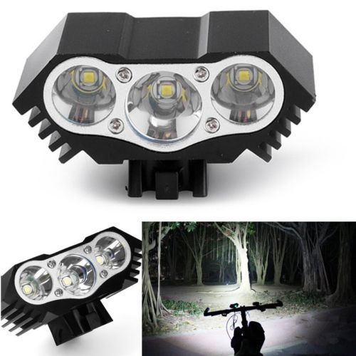 12000lm 3 X Cree Xm-l T6 Led 3 Modos Bicicleta Lámpara Bicic