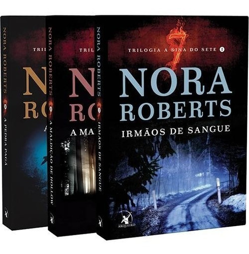 Livro - Coleção A Sina Dos Sete - Nora Roberts - Lacrado