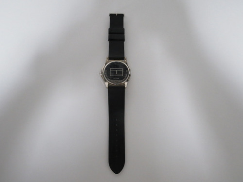 Relógio Tommy Hilfiger Pulseira Borracha Preta