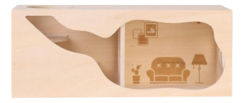 Casa De Madera Para Hámster, Cobertizo Para Mirar, L