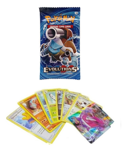 Pokémon Sobre Con 9 Cartas 