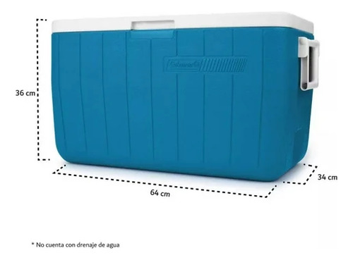 Hielera 48 Qt. Ocean