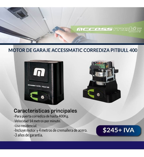 Imagen 4 de 4 de Motores Eléctricos Para Puertas De Garaje Quito Guayaquil