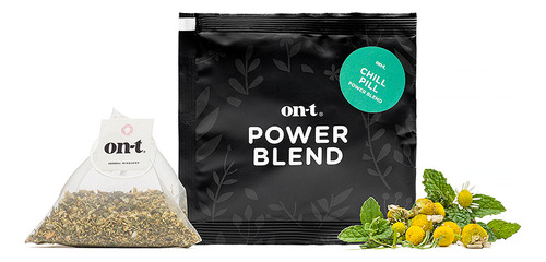 Power Blend Chill Pill 10 Sachets 100% Natural Biodegradable