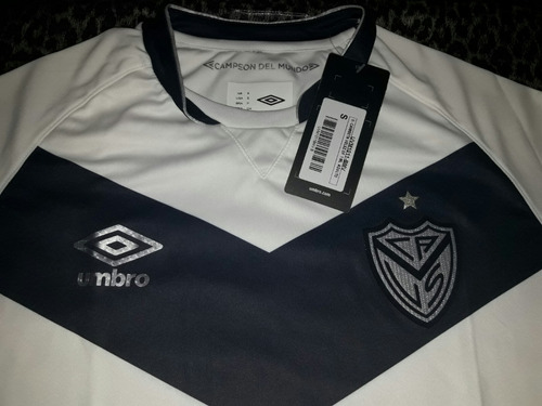 Camiseta Velez Sarsfield Umbro Original Hitachi Manga Larga 