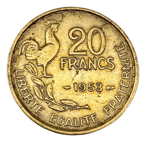 Moeda De França: 20 Francos