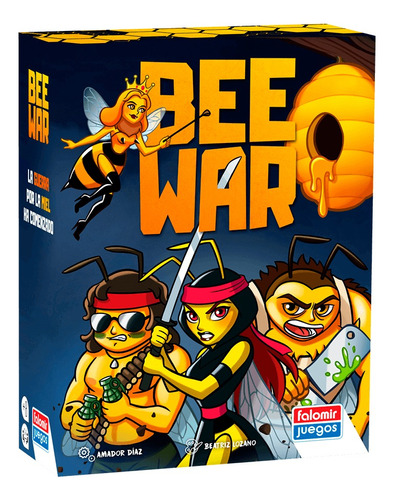 Bee War - Juego De Mesa Estratégico Familiar En Español