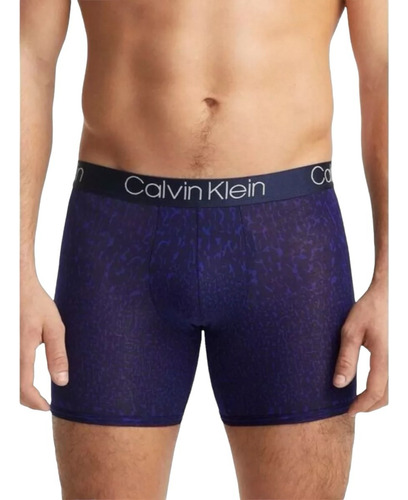 Boxer Brief Calvin Klein Modal Azul 1 100% Original/nuevo