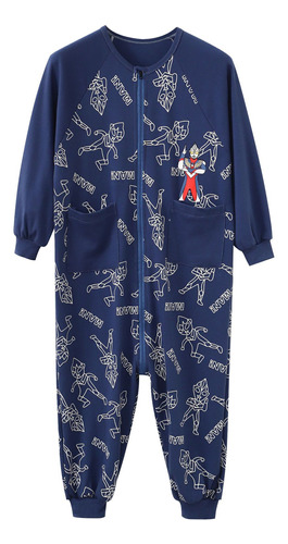 Pijama Tipo Mono Infantil Con Mangas Largas Para Uso Domésti