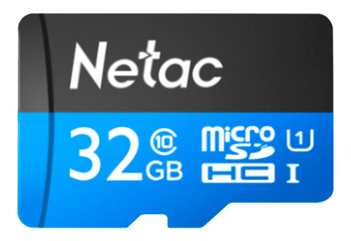 Cartão Memória Microsd 32gb 80mb/s Netac C Adap