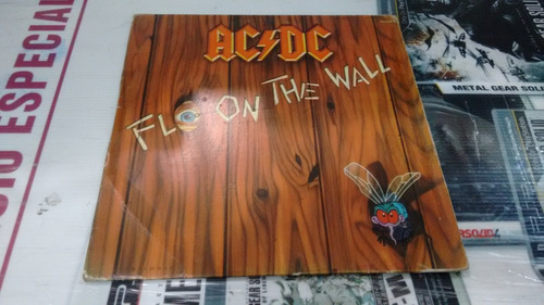 Lp Acdc Fly On The Wall En Formato Acetato,long Play