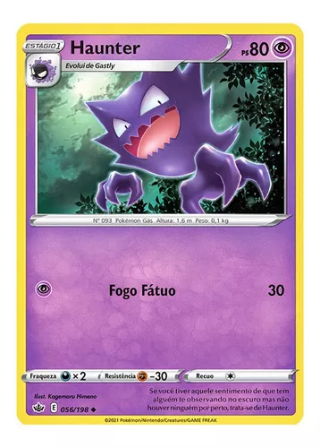 Cartas Pokemon Para Imprimir  Pokemon, Gengar, Pokemon cards