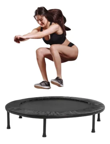 Trampolin Fitness 1 Mt De Diametro Para Adultos Y Niños