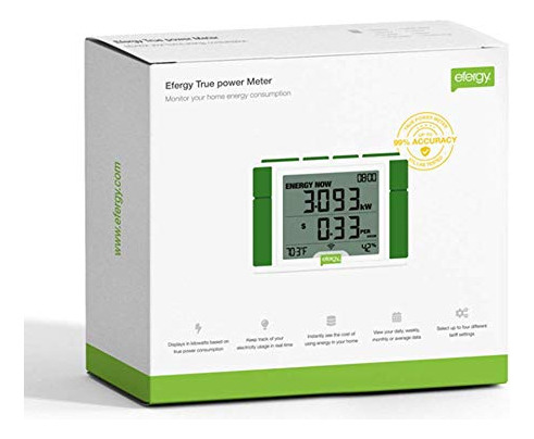 Medidor De Potencia Efergy True: Mide El Voltaje Y La Fase P
