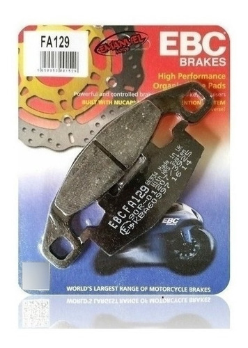 Pastillas Freno Ebc Brakes Kawasaki Zzr 250 (ex 250 H1-h13)