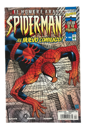 El Hombre Araña Spiderman #92 Marvel Comics Edit. Vid 2002