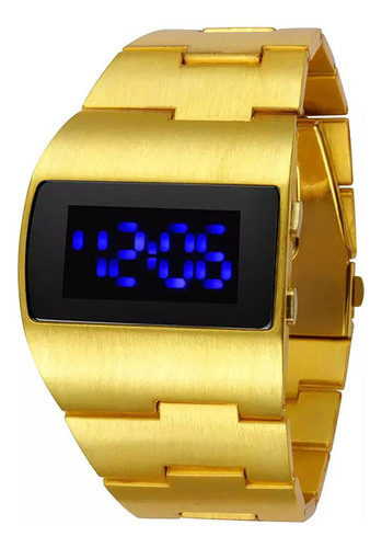 Reloj Led Digital Square Para Hombre