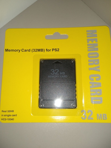 Memory Card 32mb Ps2 Nueva
