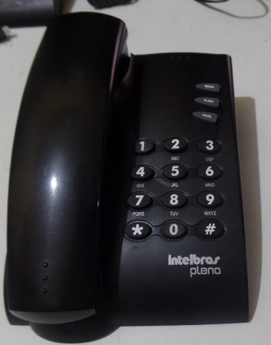 Telefone Fixo Intelbras Pleno - Não Acompanha Cabos Lote C/3