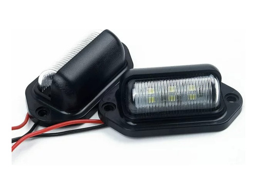 Par Luz Patente 6 Led Universal Autos Camión Moto 12-24v