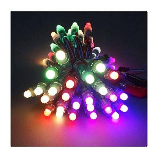 Ws2811 Pixel Led String Lights Dc 12v Impermeable 50pcs...