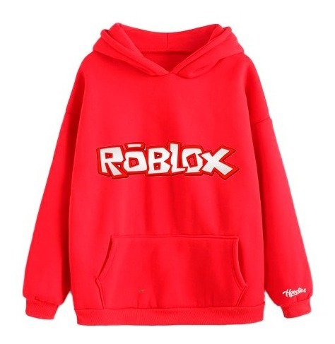 Buzo Buso Saco O Hoodie De Roblox Video Juego Color Rojo