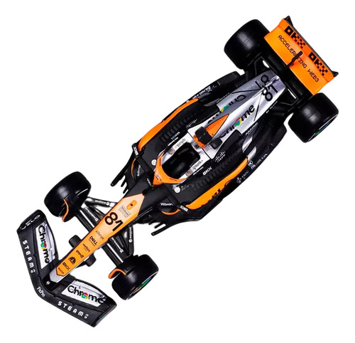Miniatura F1 2023 Mclaren Mcl60 Norris S/piloto 1/43 Burago