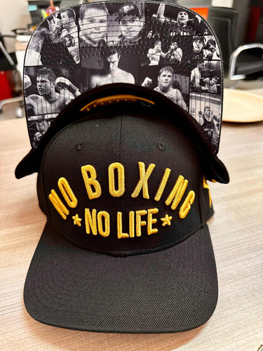 Gorra No Boxing No Life Negra