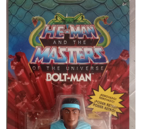 Bolt-man Master Of The Universe Heman Rulers Of The Sun Retr