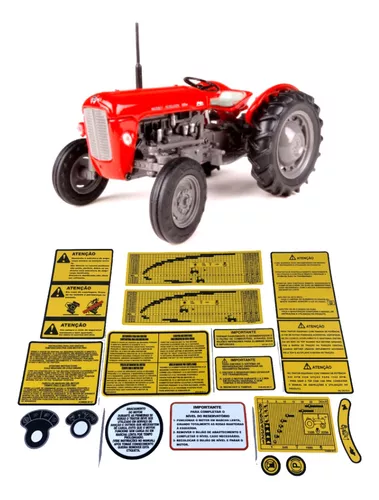 Jogo De Decalque Adesivo Trator Massey Ferguson 55X - TM - Adesivo para  Moto - Magazine Luiza