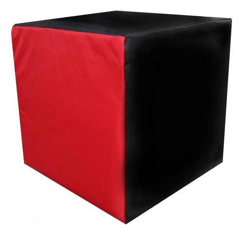 Cubo 15 Cm Estimulación Temprana Rojo- Negro  
