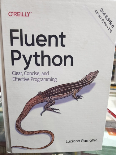 Libro Fluent Python Luciano Ramalho 2da Edition