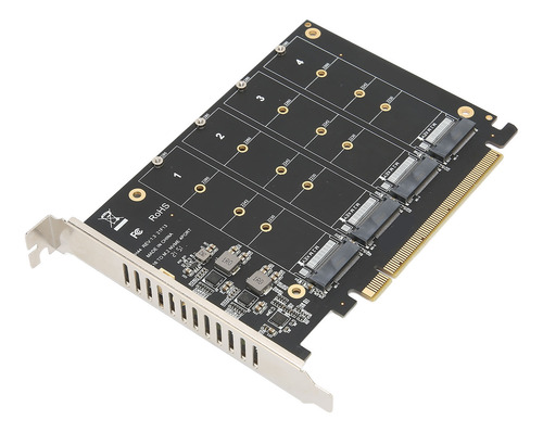 Adaptador M.2 Pcie Nvme M.2 Al Protocolo Pcie 4.0 X16 De 4 B